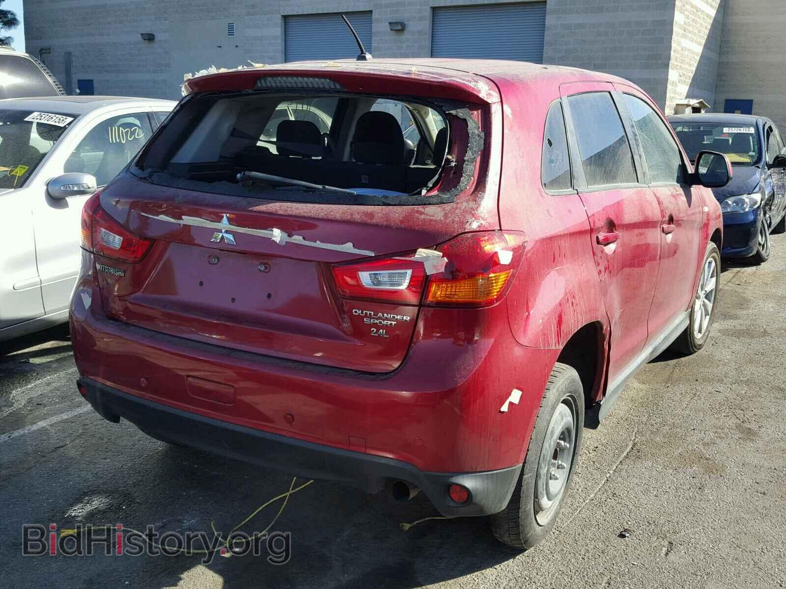 2015 MITSUBISHI OUTLANDER - VIN: 4A4AP3AW0FE058005 - Фото 4