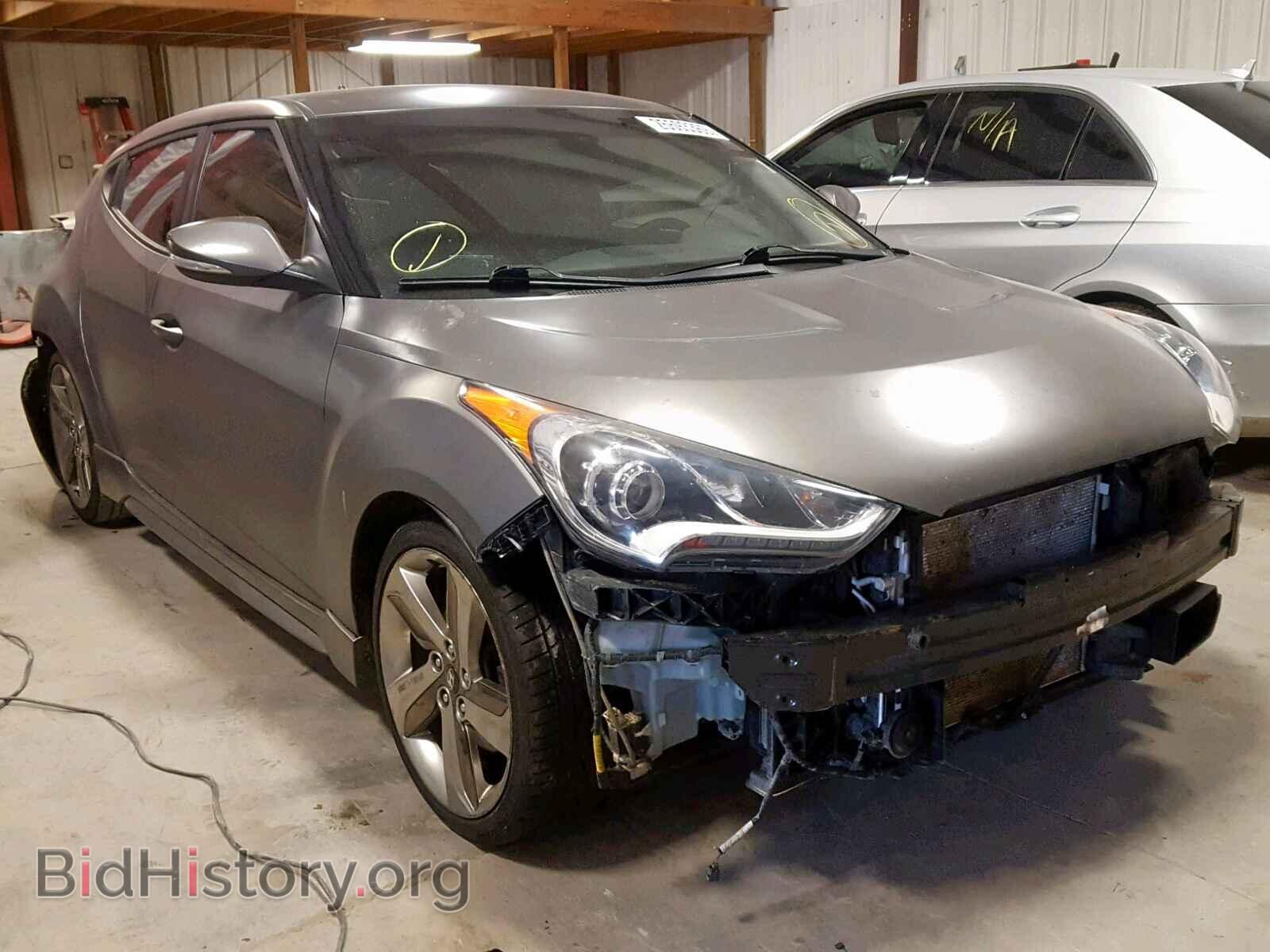 Photo KMHTC6AE8EU184245 - HYUNDAI VELOSTER 2014