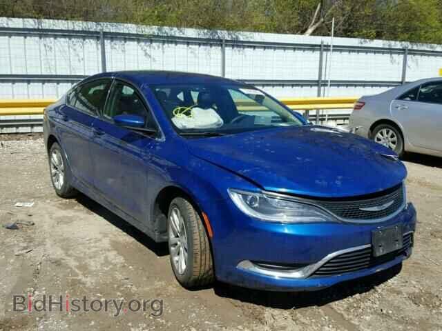 Фотография 1C3CCCAB3GN126862 - CHRYSLER 200 2016