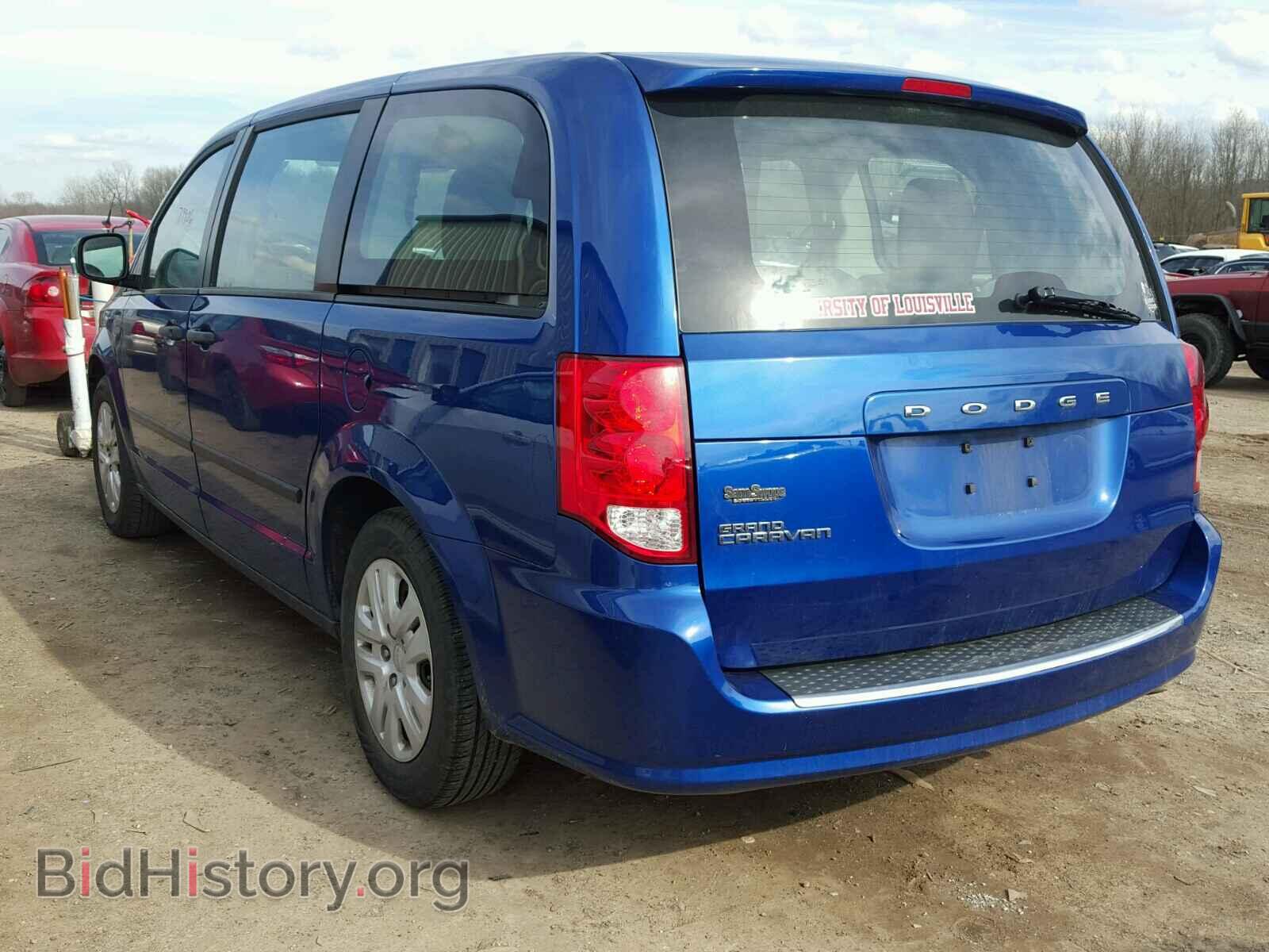 2013 DODGE CARAVAN - VIN: 2C4RDGBG3DR733461 - Фото 3