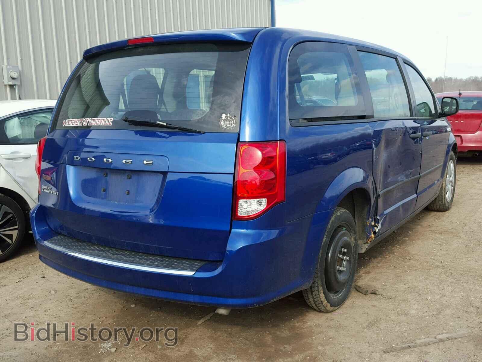 2013 DODGE CARAVAN - VIN: 2C4RDGBG3DR733461 - Фото 4