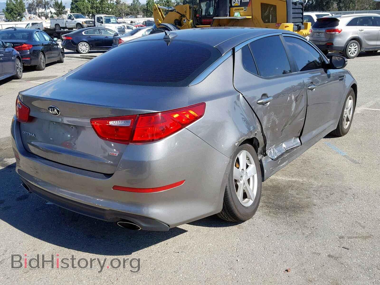 2015 KIA OPTIMA - VIN: 5XXGM4A79FG445849 - Фото 4