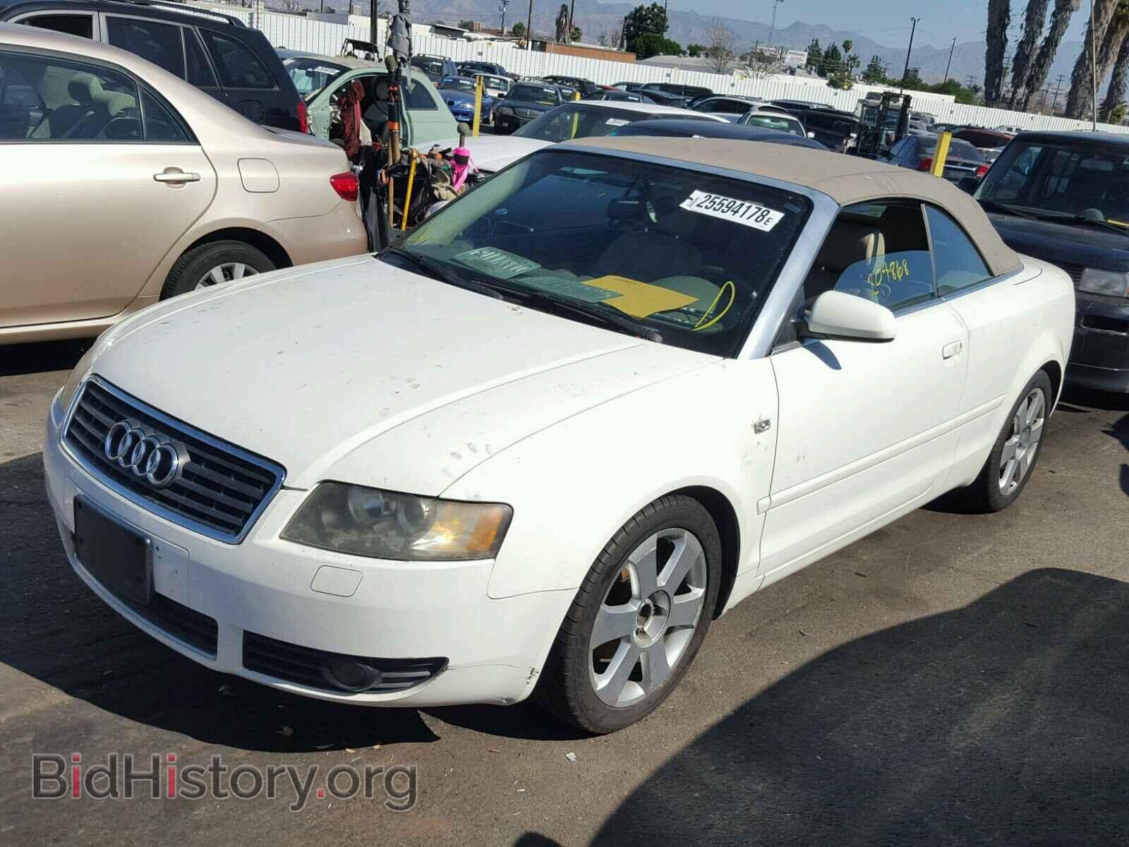 2006 AUDI A4 - VIN: WAUAC48H66K003038 - Фото 2