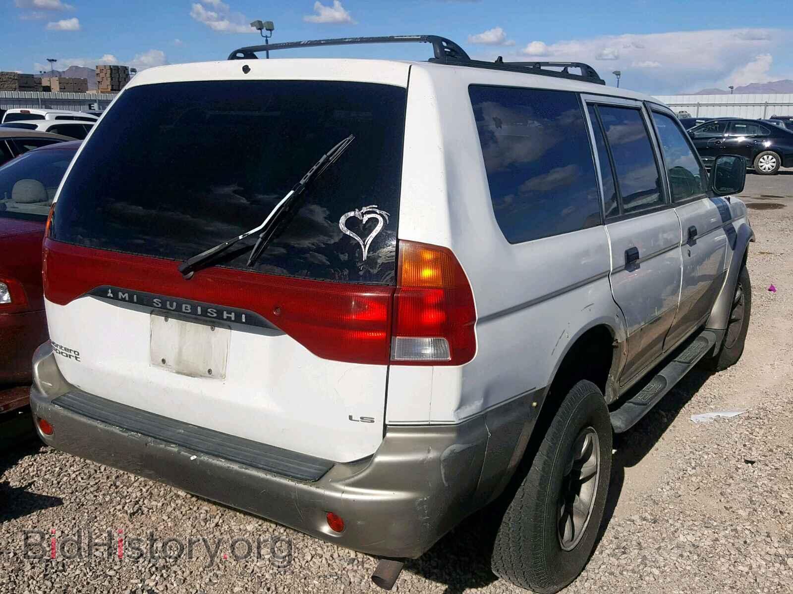1998 MITSUBISHI MONTERO SP - VIN: JA4LS31P4WP021917 - Фото 4