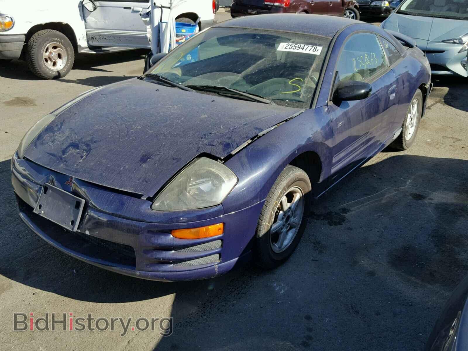2001 MITSUBISHI ECLIPSE - VIN: 4A3AC34G71E152539 - Photo 2