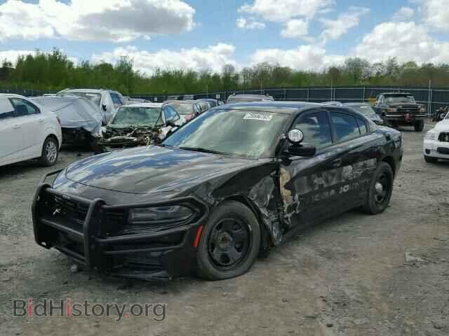 2015 DODGE CHARGER - VIN: 2C3CDXAG2FH800801 - Фото 2