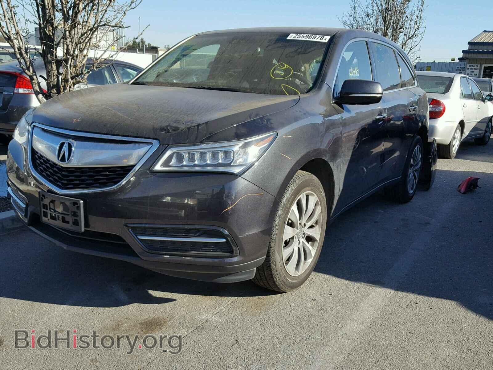2015 ACURA MDX - VIN: 5FRYD4H44FB018984 - Фото 2