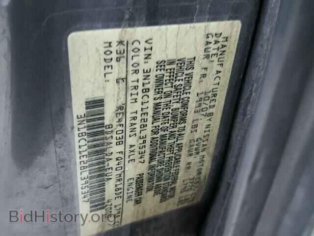 2008 NISSAN VERSA - VIN: 3N1BC11E28L395347 - Фото 10