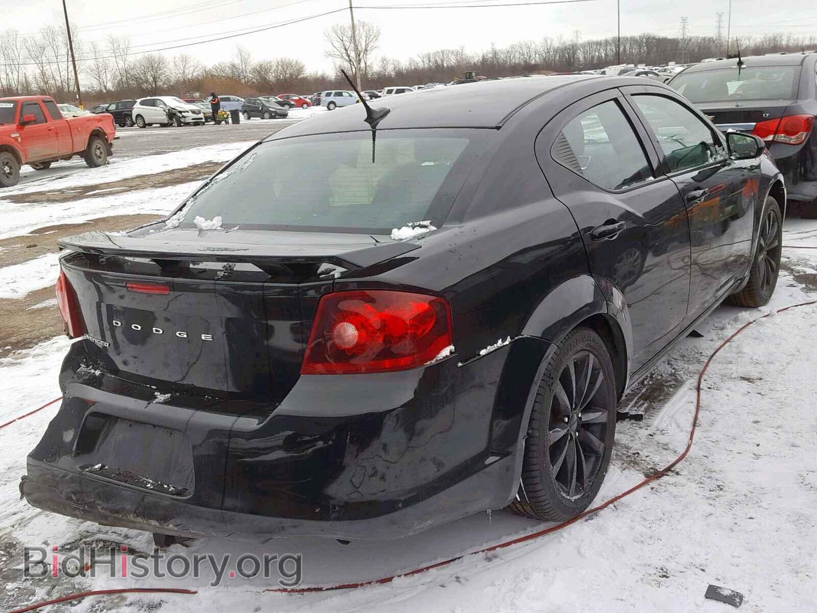 2014 DODGE AVENGER - VIN: 1C3CDZCB4EN136620 - Фото 4