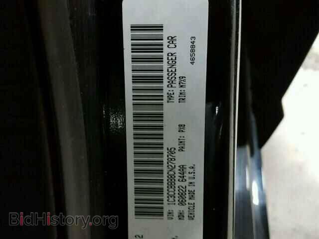 2012 CHRYSLER 200 - VIN: 1C3CCBBB8CN278705 - Фото 10
