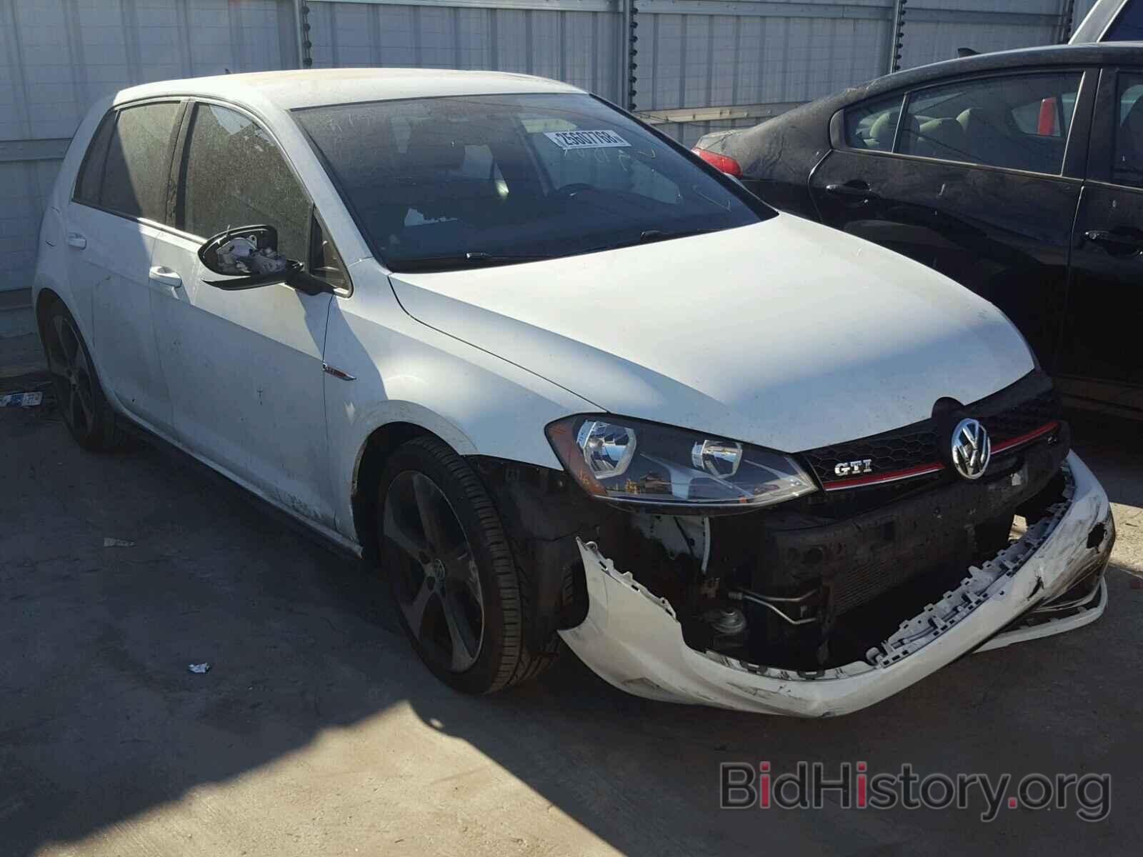 Photo 3VW4T7AU2GM019933 - VOLKSWAGEN GTI 2016