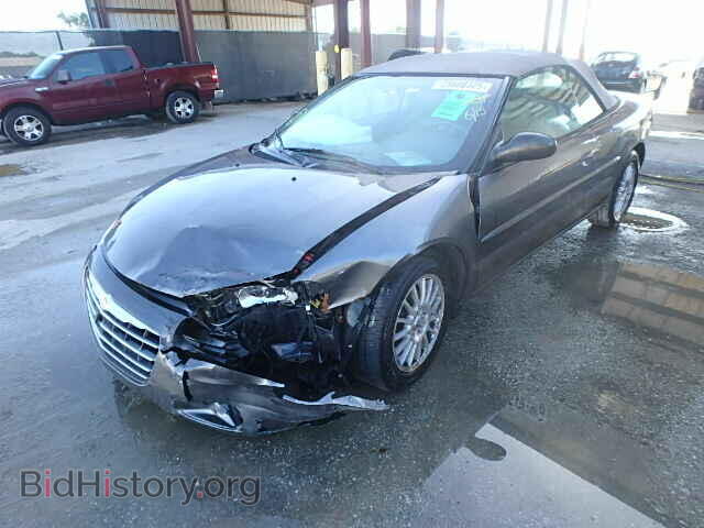 2005 CHRYSLER SEBRING - VIN: 1C3EL55R25N680743 - Фото 2