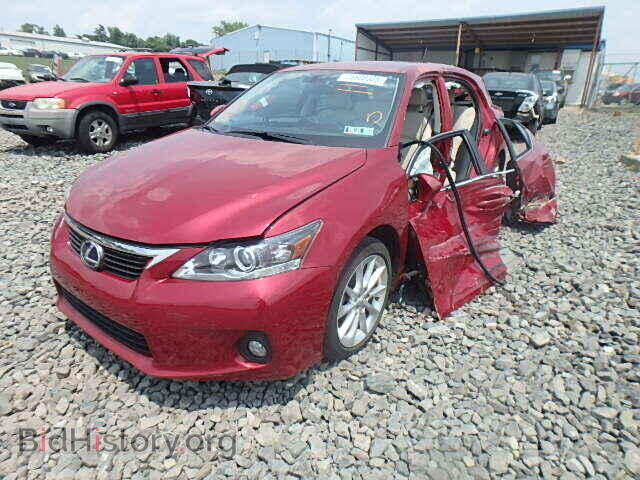 2013 LEXUS CT 200 - VIN: JTHKD5BH8D2160939 - Фото 2