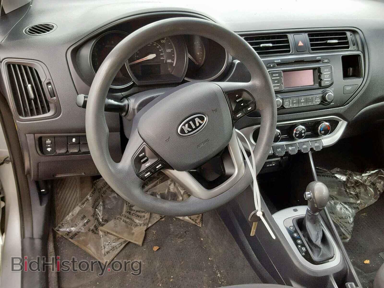 2012 KIA RIO - VIN: KNADM5A35C6027771 - Фото 9
