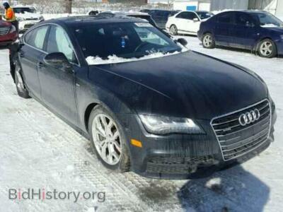 2013 Audi A7 A7 Premium, черный — VIN WAU3GCFCXDN028325, Copart