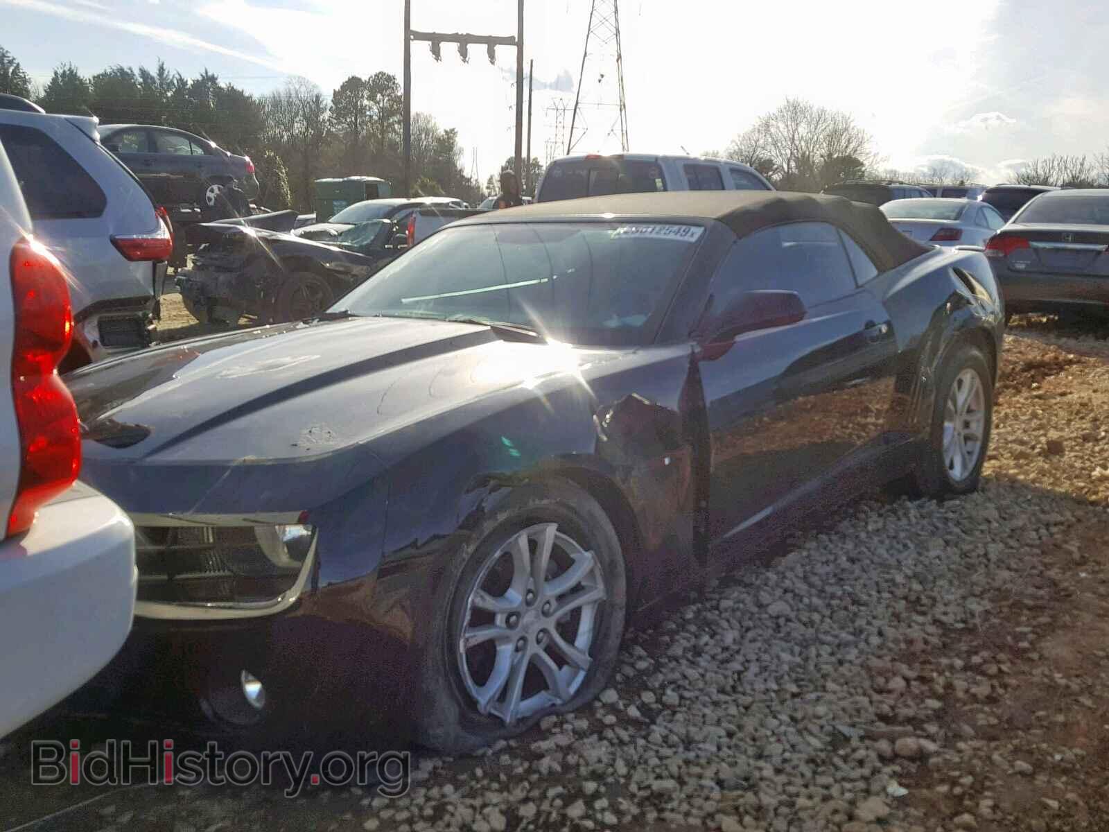 2013 CHEVROLET CAMARO - VIN: 2G1FB3D30D9211441 - Фото 2