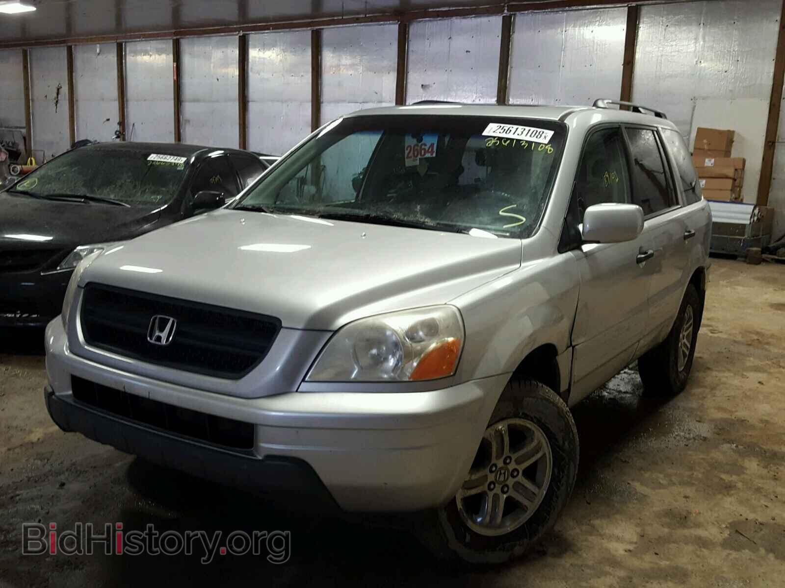 2005 HONDA PILOT - VIN: 2HKYF18735H544589 - Фото 2