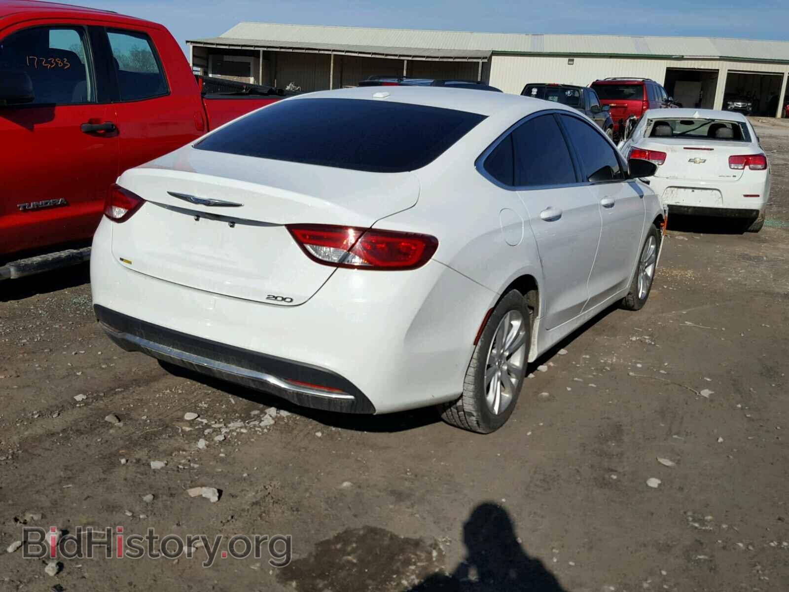 2015 CHRYSLER 200 - VIN: 1C3CCCAB1FN594135 - Фото 4