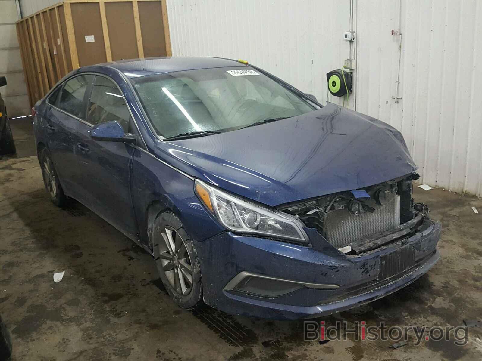 Фотография 5NPE24AF2GH277921 - HYUNDAI SONATA 2016