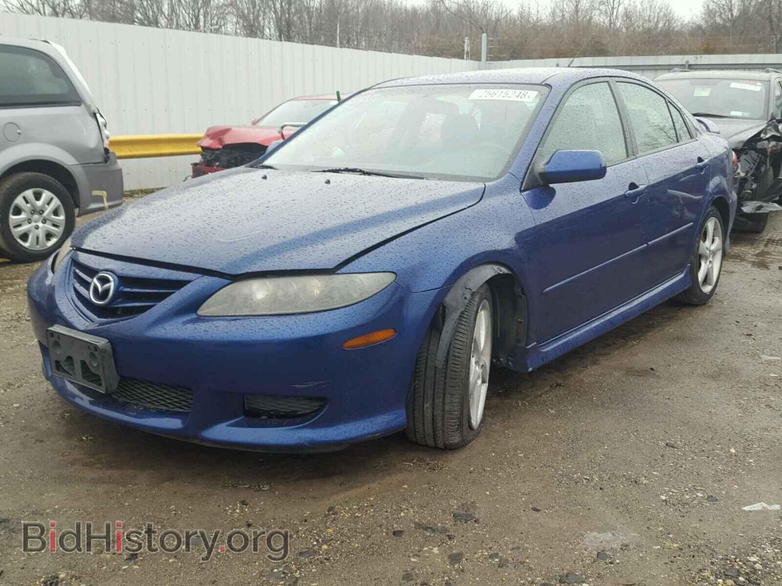 2005 MAZDA 6 - VIN: 1YVHP84C755M28167 - Фото 2