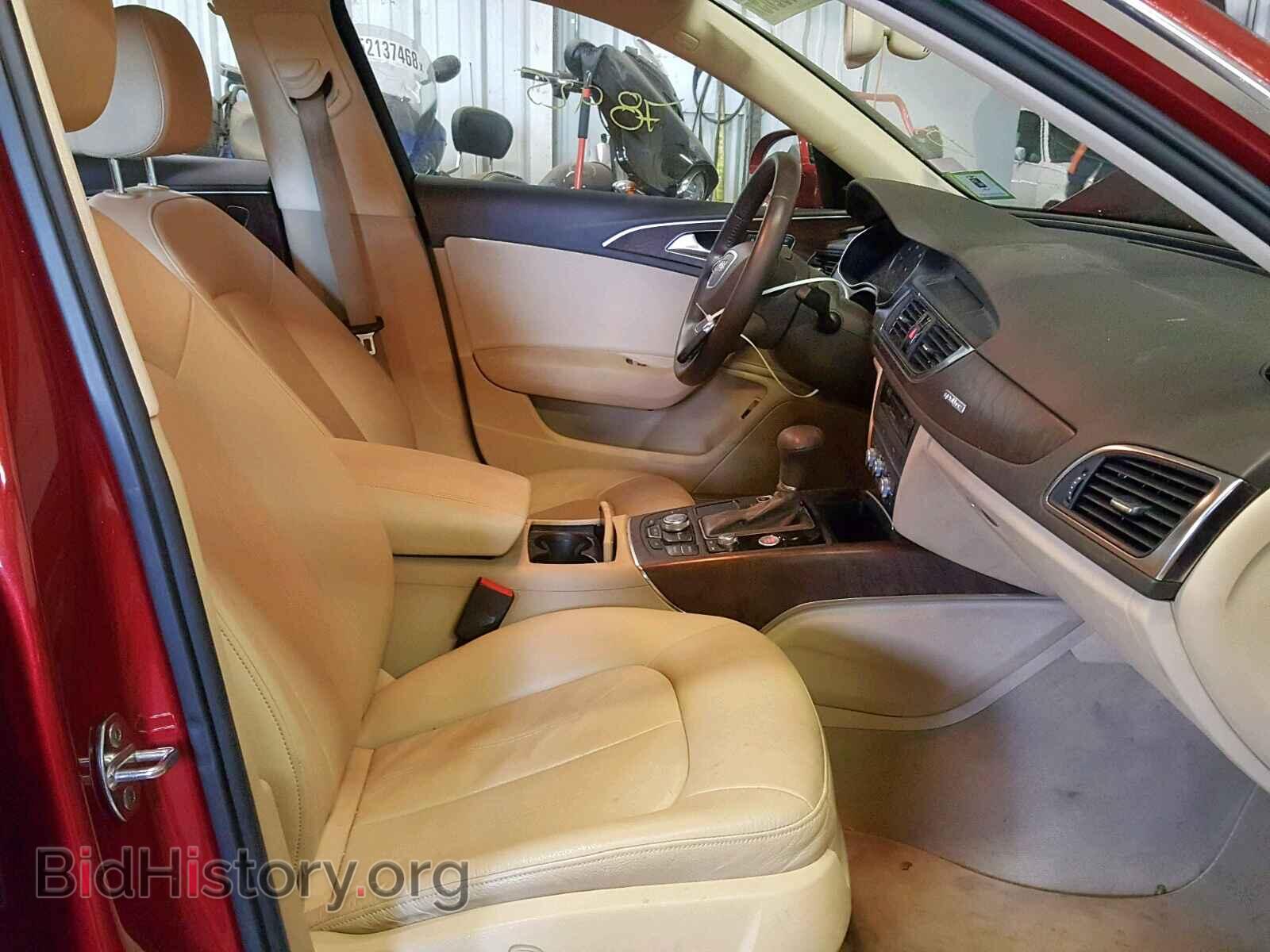 2012 AUDI A6 - VIN: WAUGGAFC3CN124365 - Фото 5