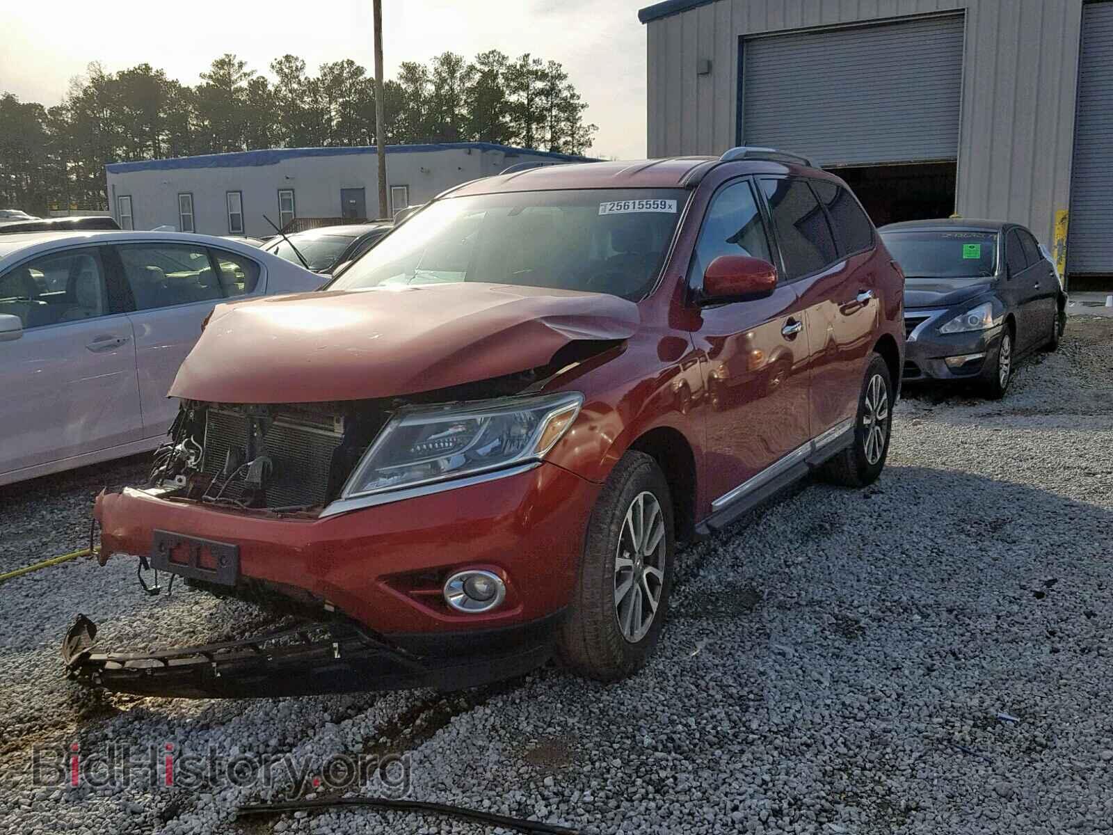 2014 NISSAN PATHFINDER - VIN: 5N1AR2MM1EC627150 - Фото 2