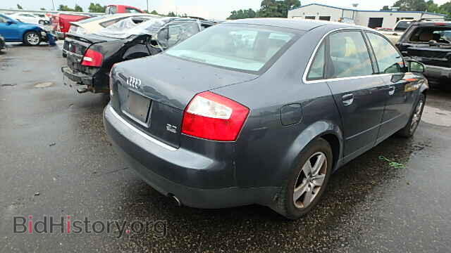 2002 AUDI A4 - VIN: WAULT68E32A227779 - Фото 4