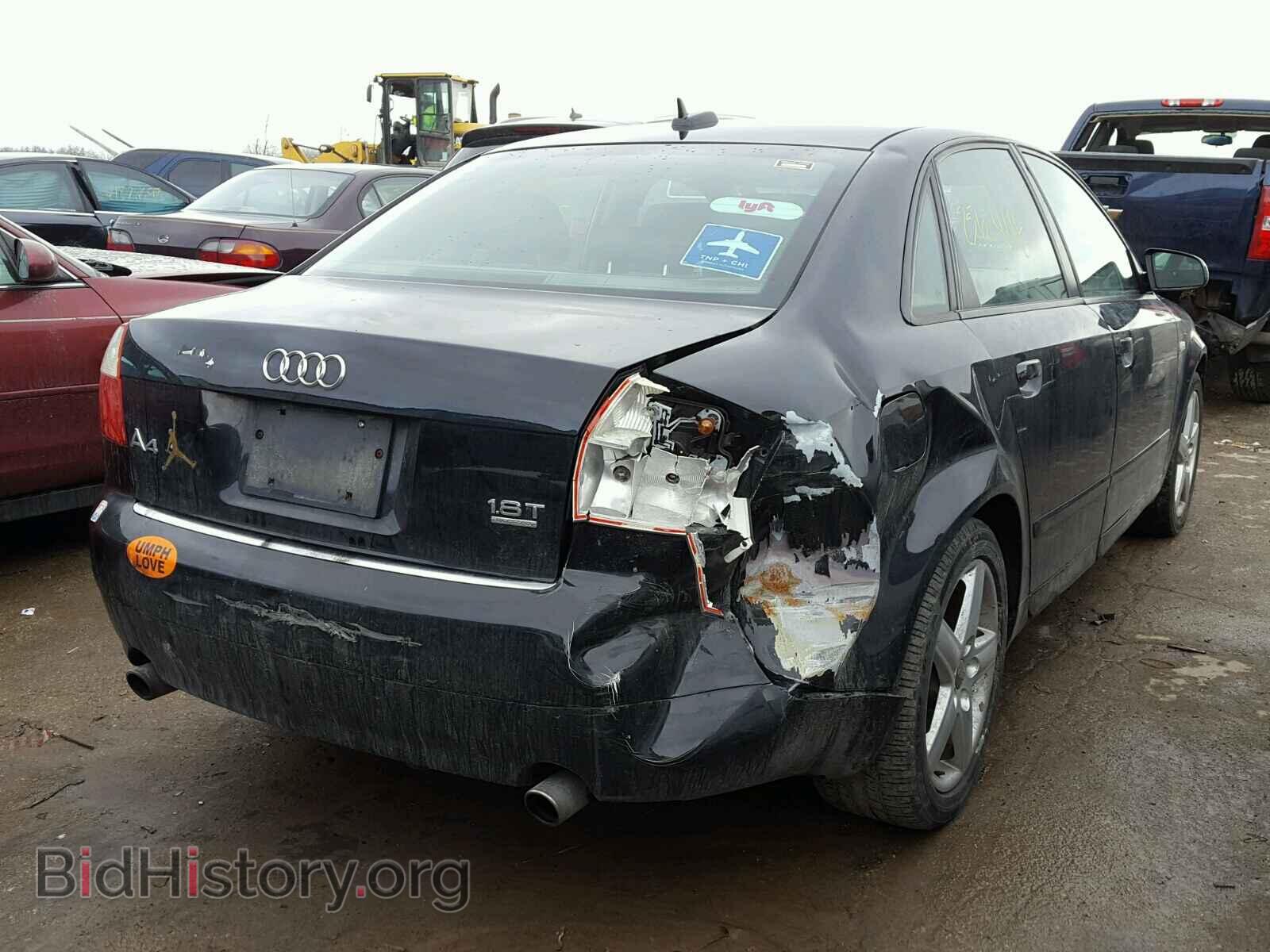 2005 AUDI A4 - VIN: WAULC68E75A060590 - Фото 4