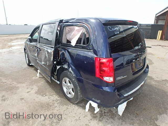 2013 DODGE CARAVAN - VIN: 2C4RDGCGXDR580429 - Фото 3