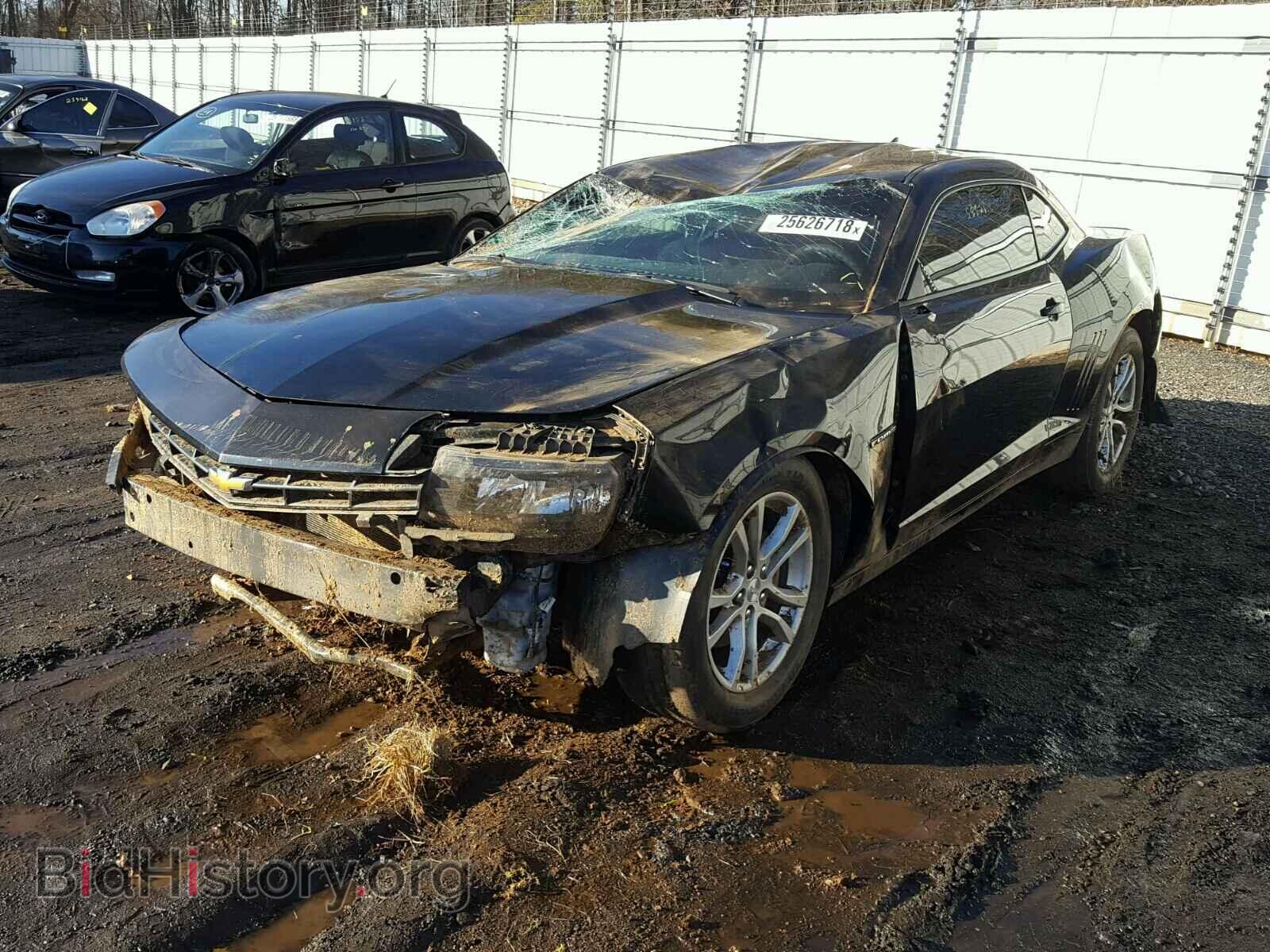 2014 CHEVROLET CAMARO - VIN: 2G1FA1E34E9142776 - Фото 2