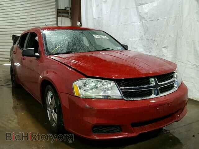 Фотография 1C3CDZAB6DN531027 - DODGE AVENGER 2013