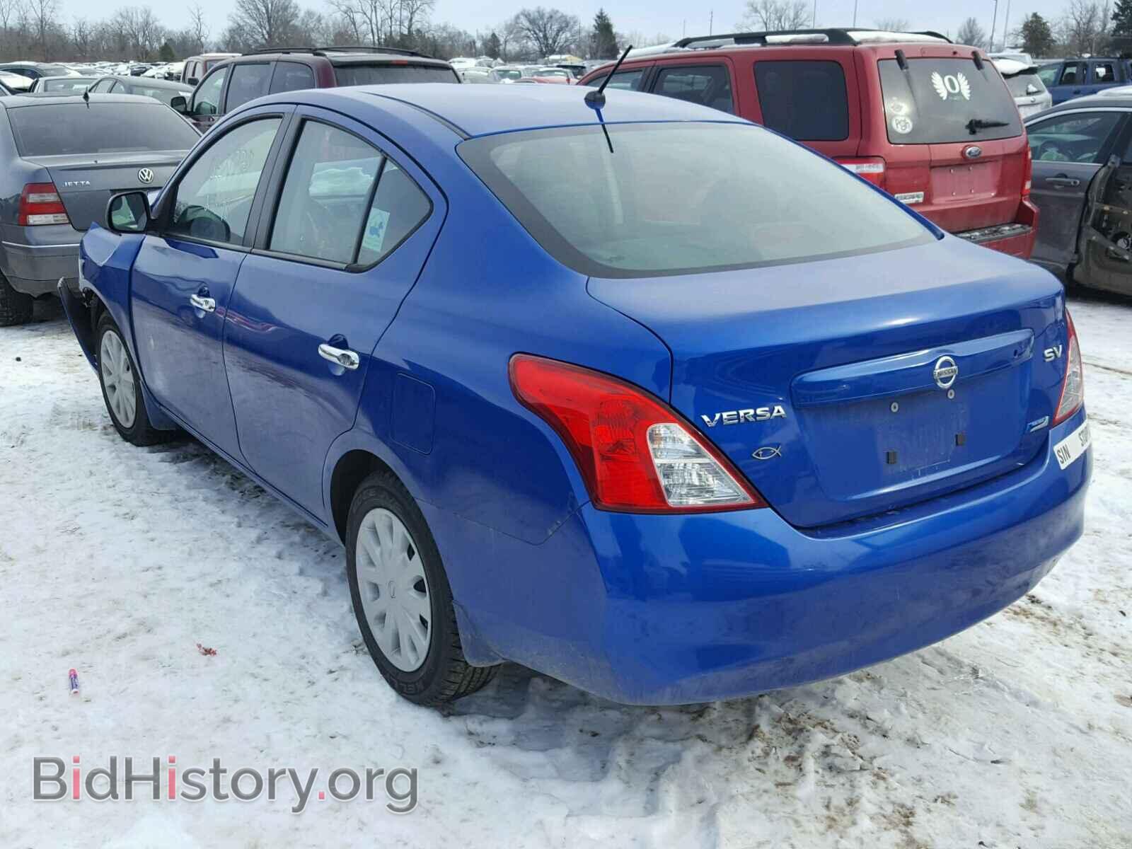 2012 NISSAN VERSA - VIN: 3N1CN7AP2CL878932 - Фото 3