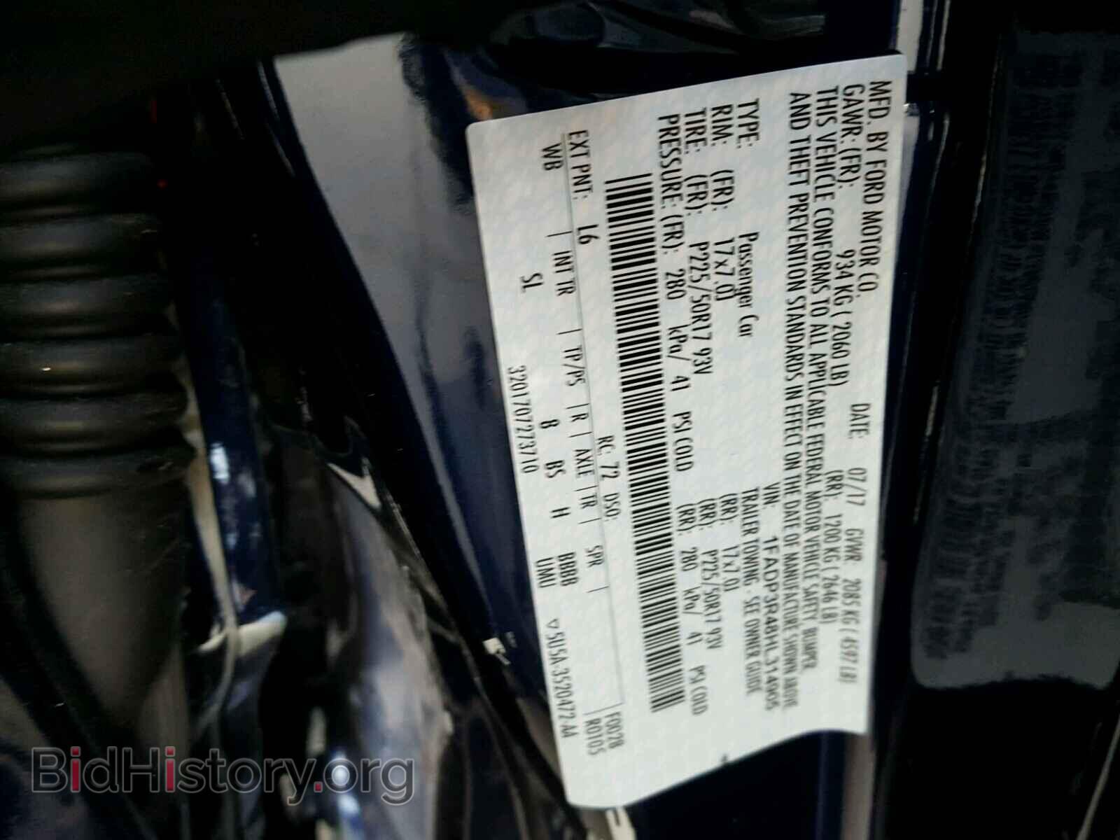 2017 FORD FOCUS - VIN: 1FADP3R48HL314905 - Фото 10