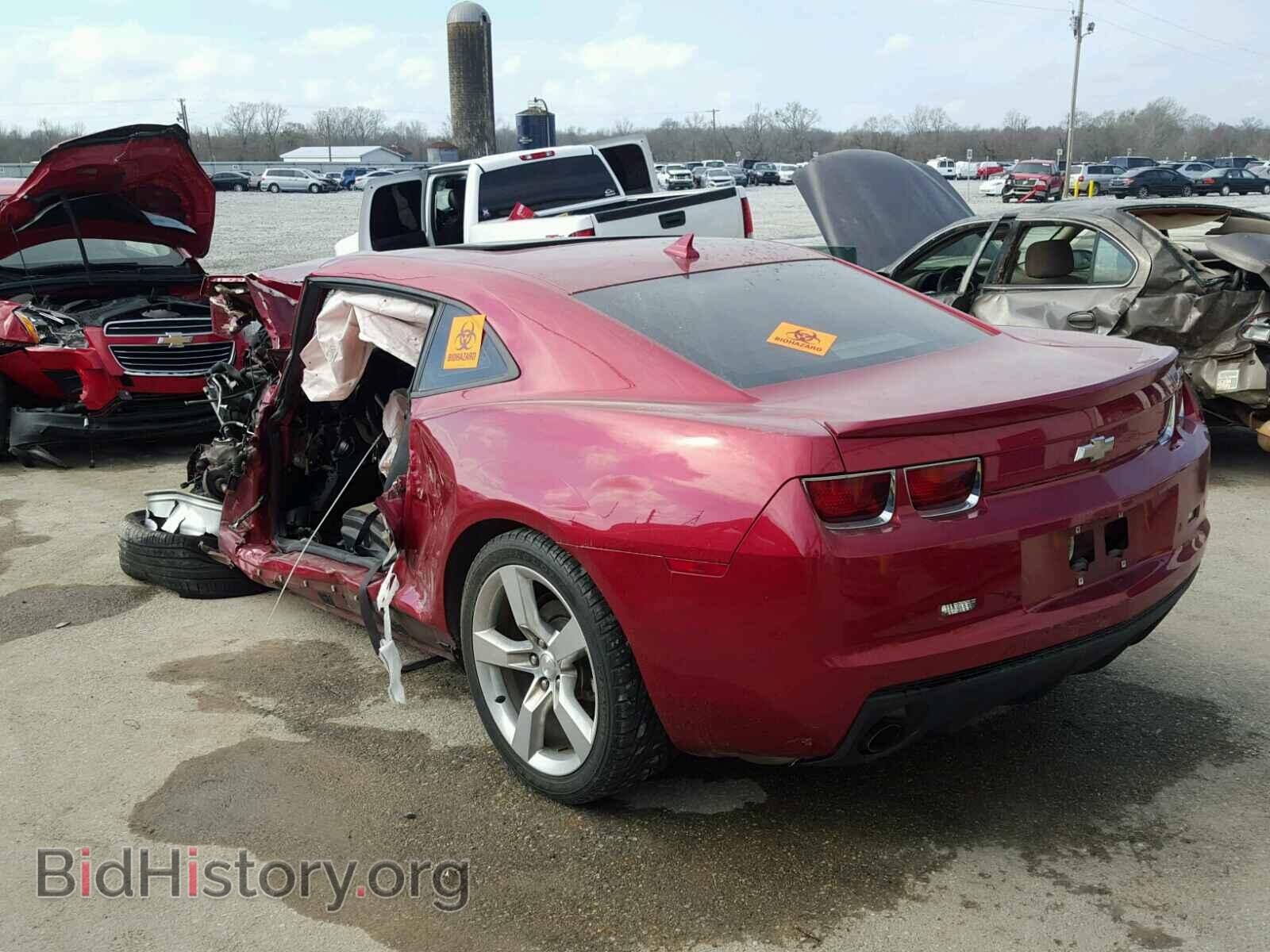 2012 CHEVROLET CAMARO - VIN: 2G1FC1E31C9191702 - Фото 3