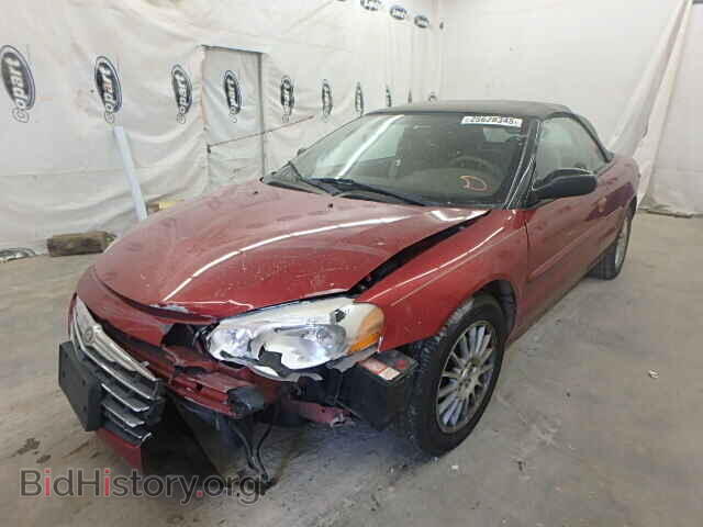 2004 CHRYSLER SEBRING - VIN: 1C3EL55R34N384502 - Фото 2