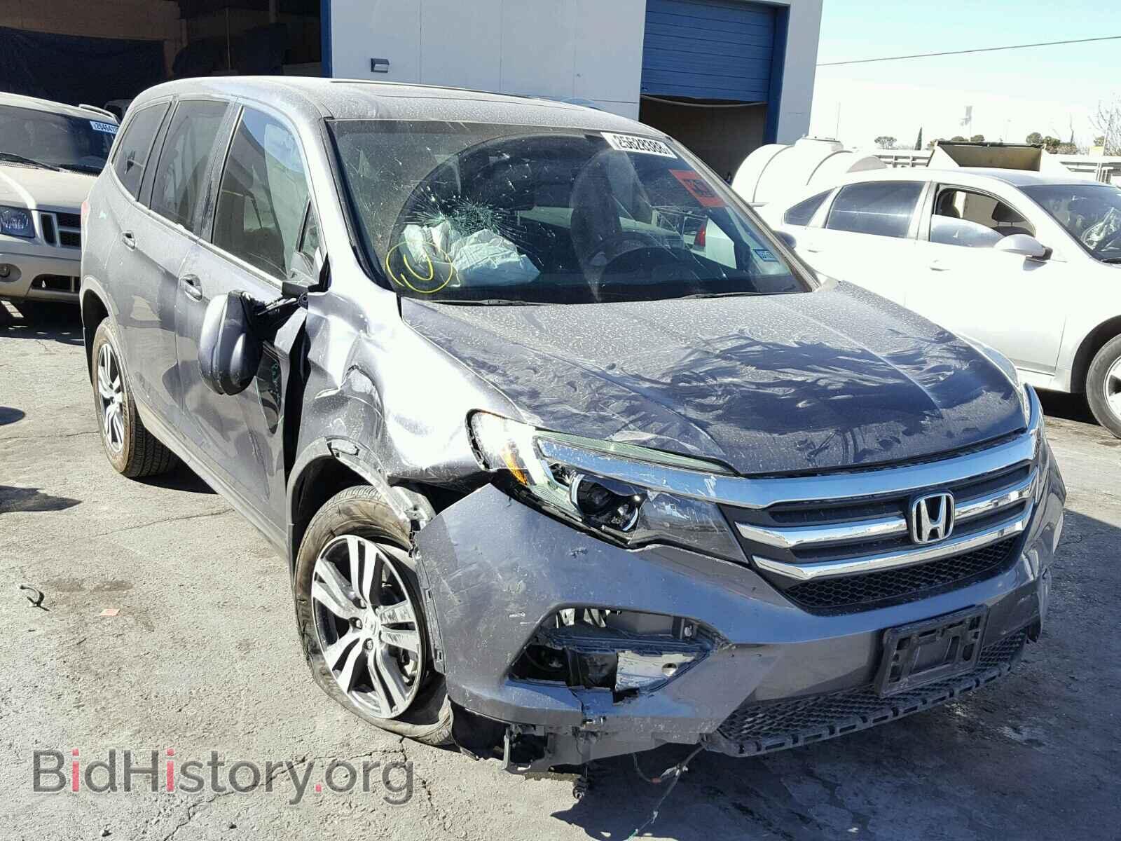 Фотография 5FNYF6H73GB112101 - HONDA PILOT 2016