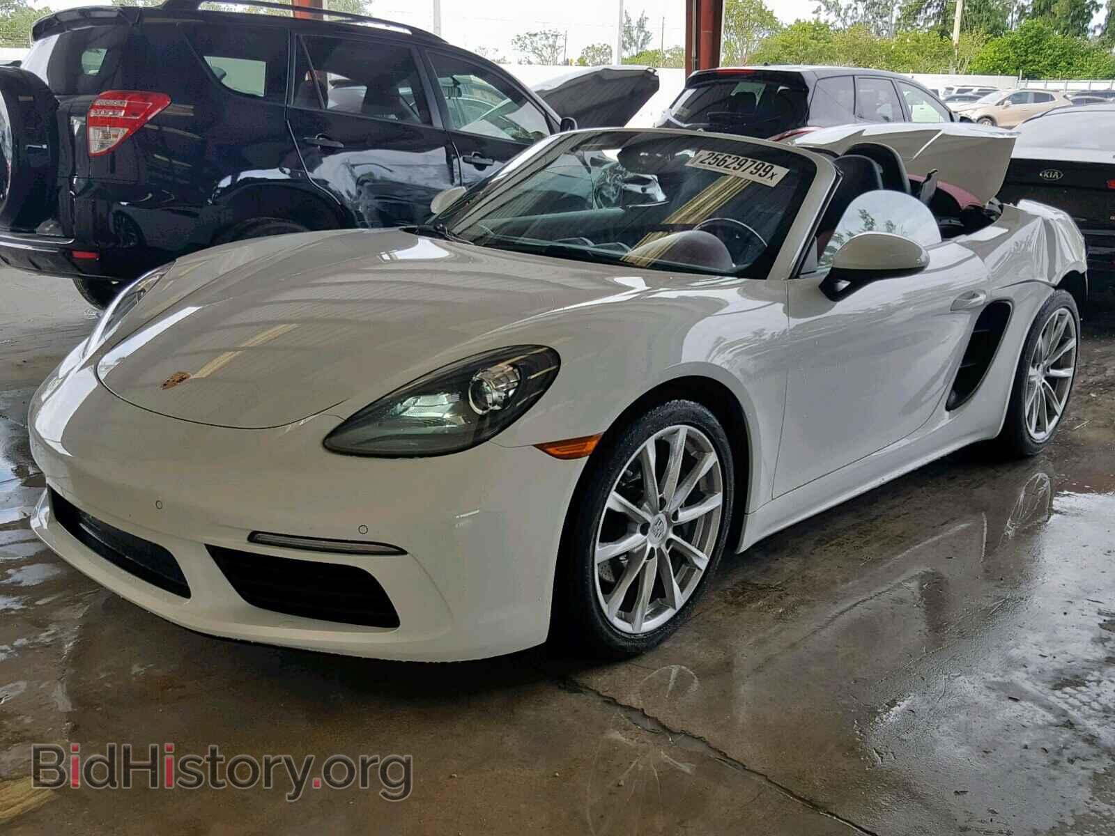 2017 PORSCHE BOXSTER - VIN: WP0CA2A82HS221187 - Фото 2