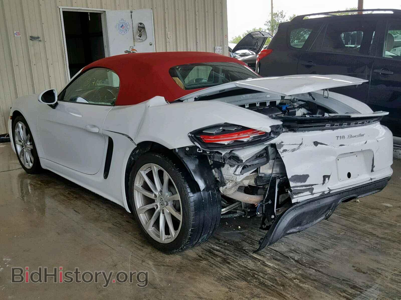 2017 PORSCHE BOXSTER - VIN: WP0CA2A82HS221187 - Фото 3