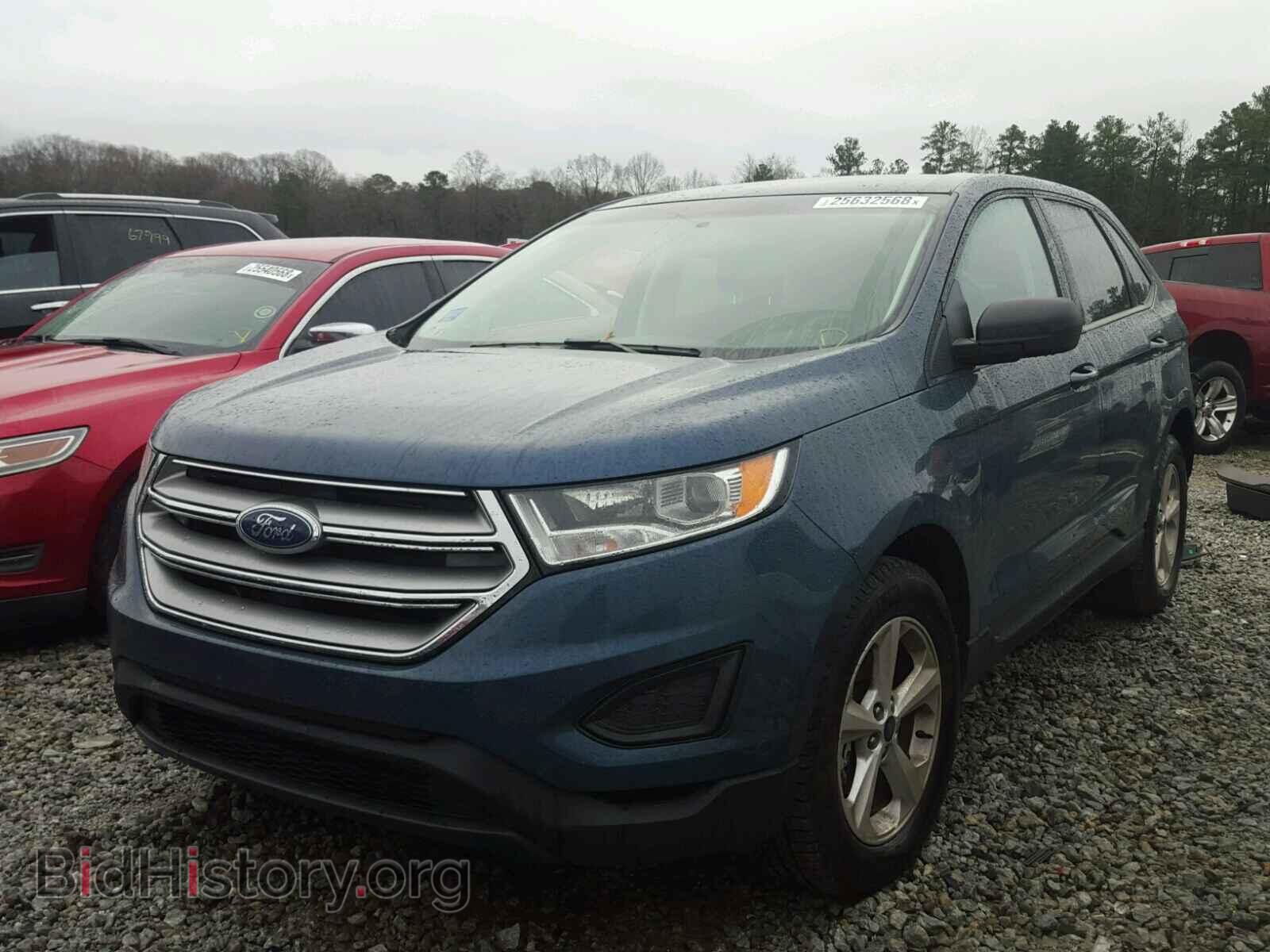 2016 FORD EDGE - VIN: 2FMPK3G92GBC39617 - Фото 2