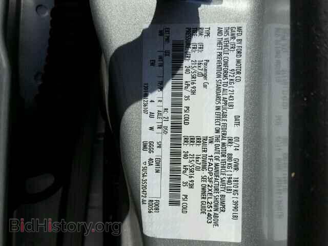 2014 FORD FOCUS - VIN: 1FADP3F2XEL251403 - Photo 10