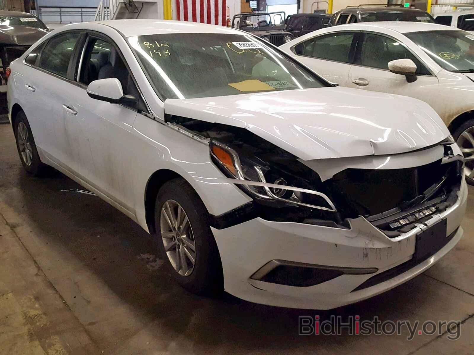 Фотография 5NPE24AFXHH496126 - HYUNDAI SONATA 2017