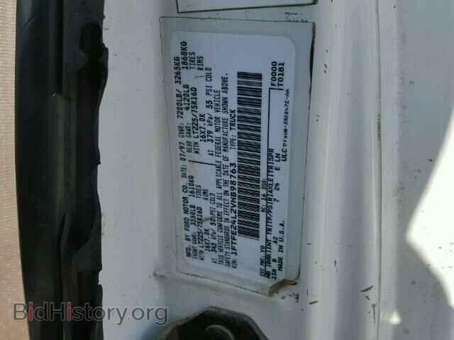 1997 FORD ECONOLINE - VIN: 1FTFE24L2VHB98763 - Фото 10