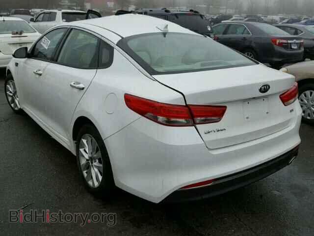 2016 KIA OPTIMA - VIN: 5XXGU4L34GG080167 - Фото 3