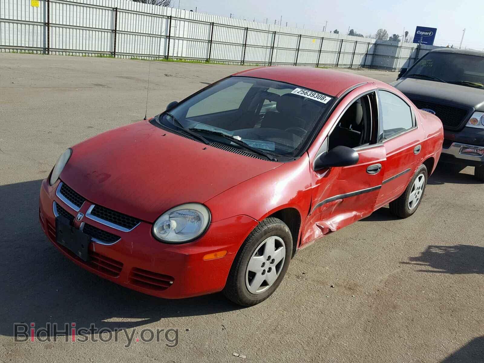 2004 DODGE NEON - VIN: 1B3ES26C64D572851 - Фото 2