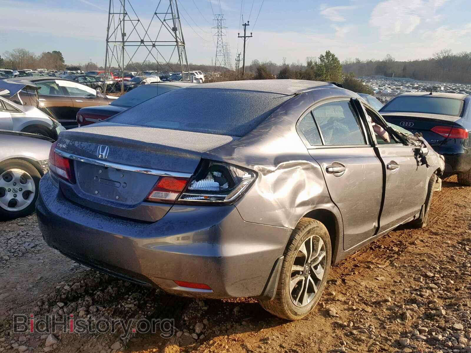 2014 HONDA CIVIC - VIN: 19XFB2F85EE045432 - Фото 4