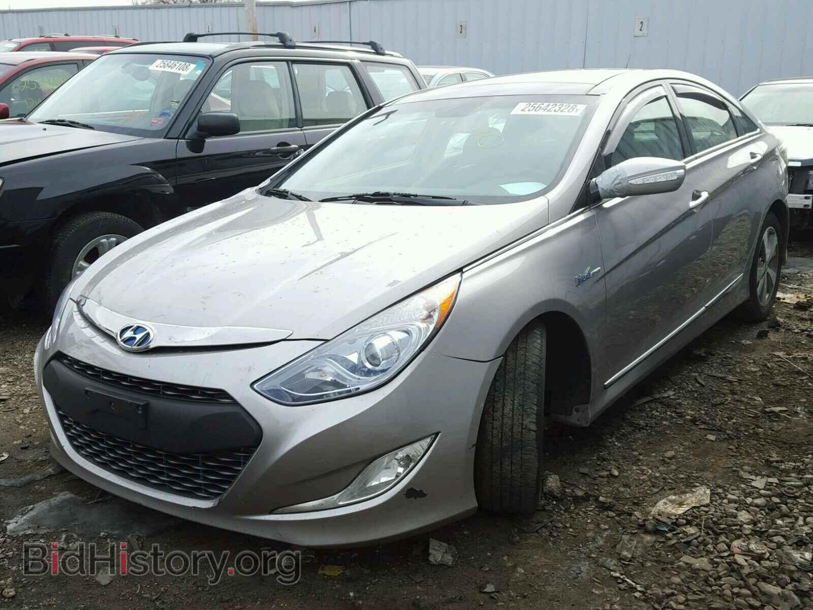 2012 HYUNDAI SONATA - VIN: KMHEC4A42CA041679 - Фото 2