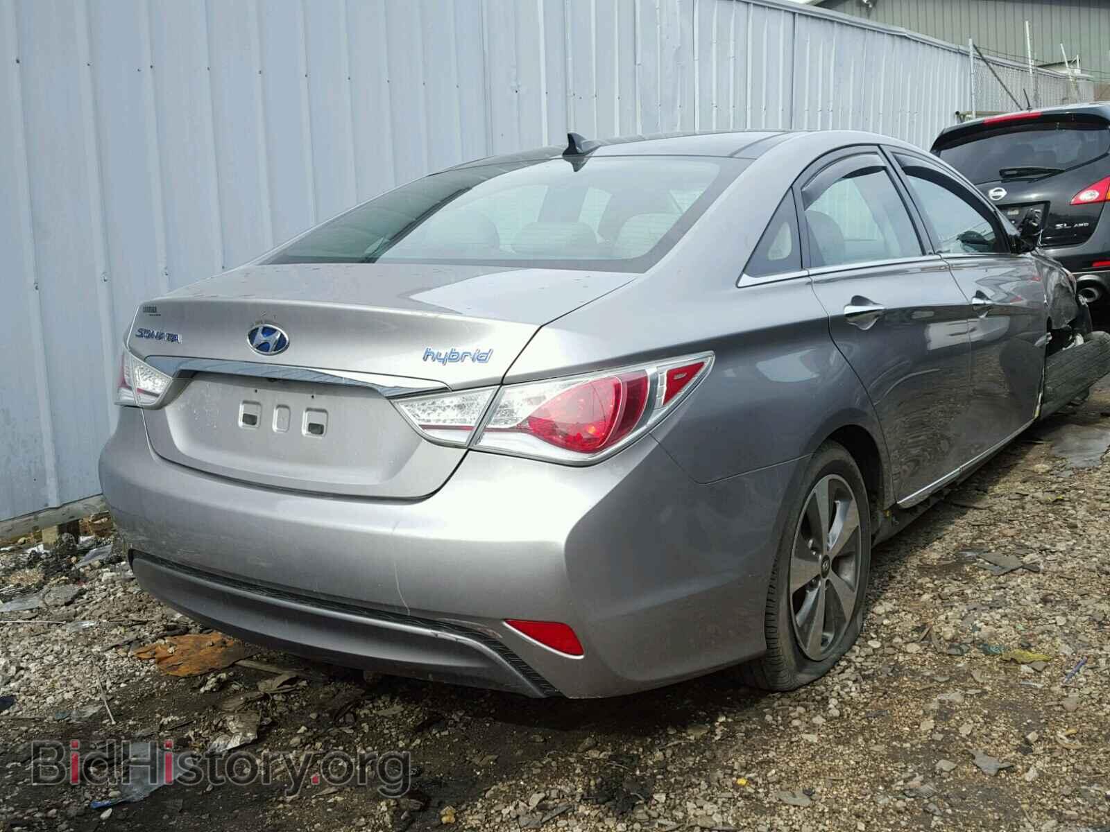 2012 HYUNDAI SONATA - VIN: KMHEC4A42CA041679 - Фото 4