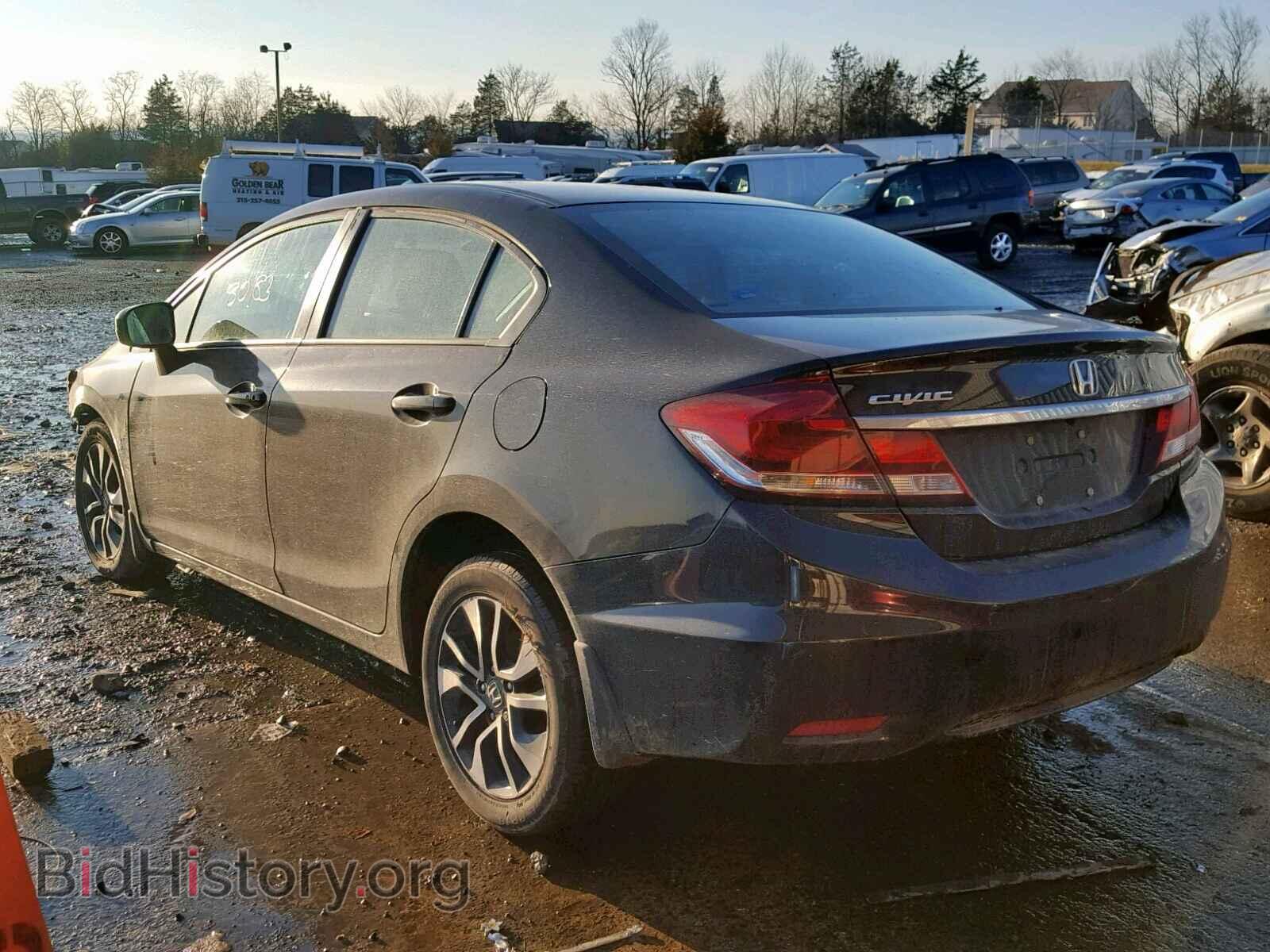 2014 HONDA CIVIC - VIN: 19XFB2F80EE218824 - Фото 3