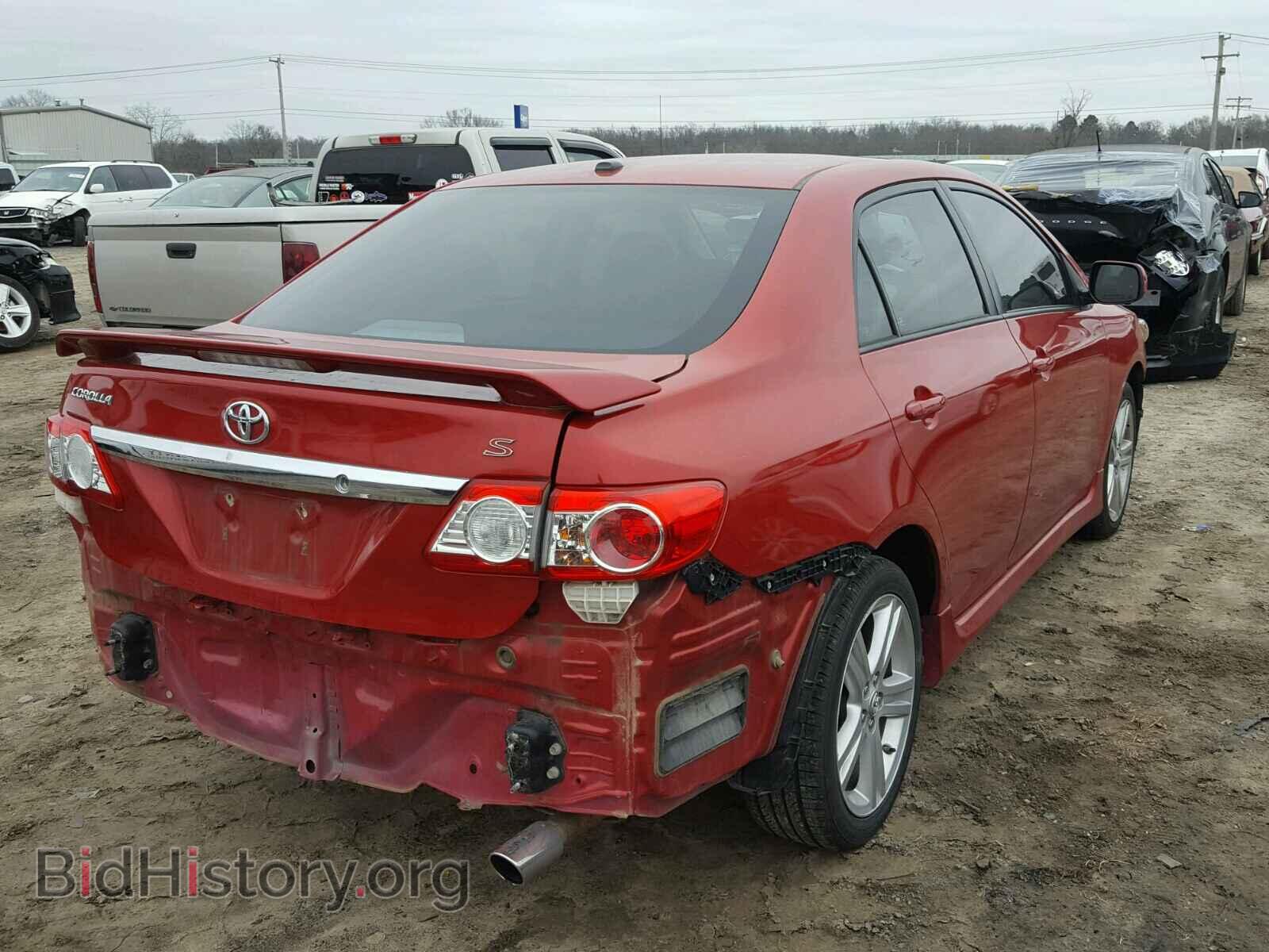 2013 TOYOTA COROLLA BA - VIN: 5YFBU4EE1DP101147 - Фото 4