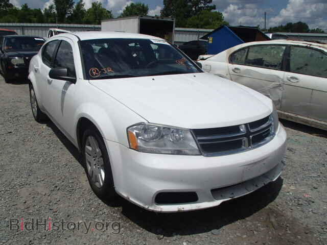 Фотография 1C3CDZAB8CN136409 - DODGE AVENGER 2012
